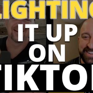 Full Time Electrician “LIGHTS IT UP” With TikTok