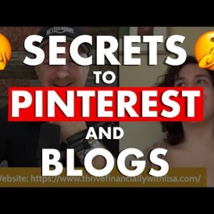 Her Secrets to Generating Traffic From Pinterest & Blog Posts