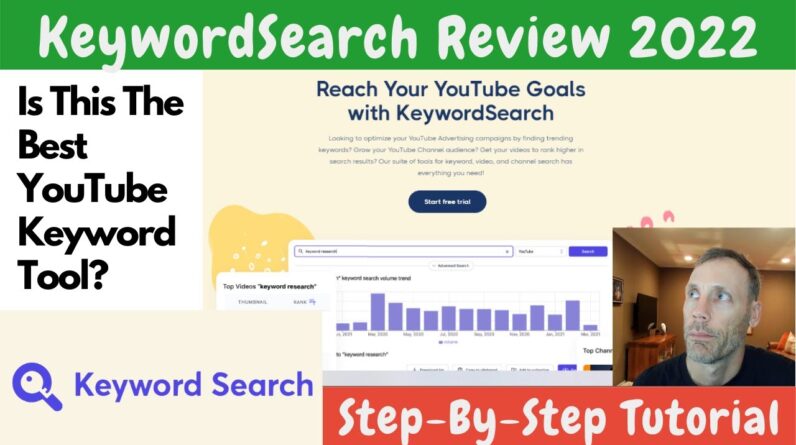 KeywordSearch Review 2022 | YouTube Keyword Research Tool & Optimizer | Step By Step Tutorial