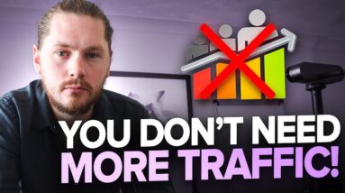 Why You DO NOT Need More Traffic In Your Online Business (And What To FIX Instead!)