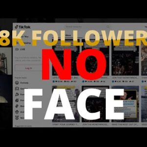 28K TikTok Followers Without Showing His Face
