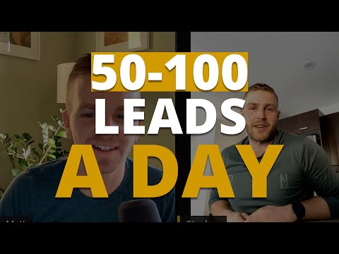 How’s He Generating 50-100 Leads A DAY