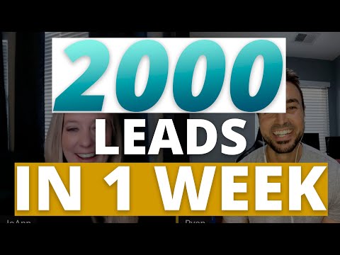 2000 Leads In A Week! (Grab The Scoop Here)-Wake Up Legendary With David Sharpe | Legendary Marketer
