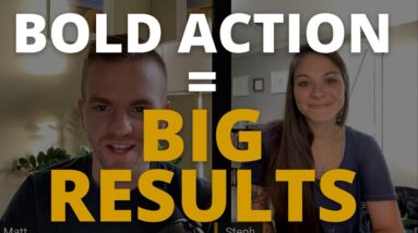 Bold Action Leads To Big Results-Wake Up Legendary with David Sharpe | Legendary Marketer