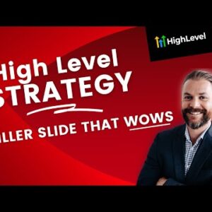 GoHighLevel (High Level) Sales. This One slide has landed me mega deals!