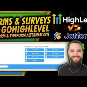 GoHighLevel 📋 Forms, Surveys, & Quizzes To Replace Jotform, TypeForm, & SurveyGizmo – Josh Pocock