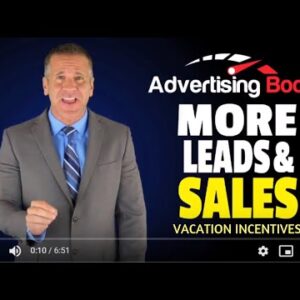 Advertising Boost Vacation Incentive Program is Now Marketing Boost Vacation Incentive Program