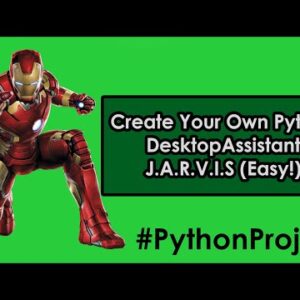 Project 1: Jarvis – Python AI Virtual Desktop Assistant | Python Tutorial #33