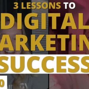 3 Simple Lessons To Digital Marketing Success-Wake Up Legendary with David Sharpe|Legendary Marketer