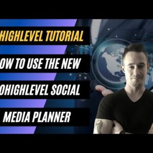 ✅#GoHighLevel Tutorial✅ How To Use The GoHighLevel Social Media Planner Feature