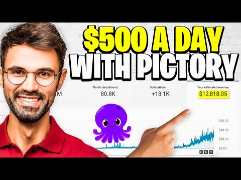 How To Use Pictory To Make $500 a Day | Step By Step Pictory Tutorial 2023