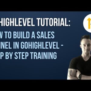🔥GoHighLevel Tutorial🔥How To Build A Sales Funnel In GoHighLevel
