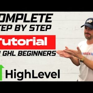 GoHighLevel Walkthrough & Demo Step By Step (2023 Full Training)