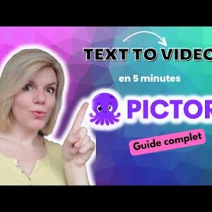 Tuto Pictory : Vidéos automatisées en 5 minutes, test et avis