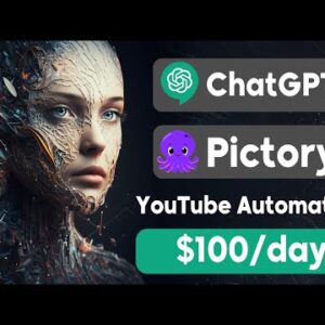 Make $100 Per Day Using Pictory AI and ChatGPT to Create Viral Youtube Automation Videos