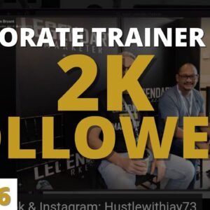 Corporate Trainer “Sticks to The Program” - Wake Up Legendary with David Sharpe | Legendary Marketer