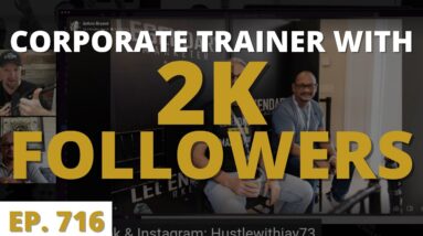 Corporate Trainer “Sticks to The Program” - Wake Up Legendary with David Sharpe | Legendary Marketer