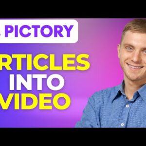 Pictory Review | Turn Articles Into Videos Using Pictory