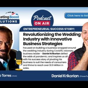 Scaling Your Business in the Wedding Industry: A Success Story | Daniel Krikorian