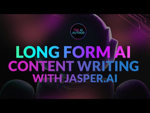 Long Form AI Content Writing With Jasper.ai