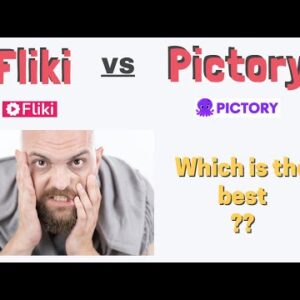 Fliki vs Pictory! Which is the best AI content writer for video editing?