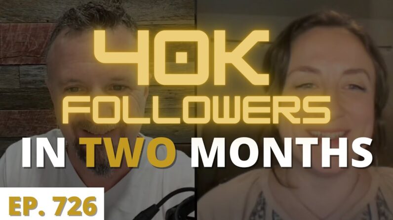 Mom of 2 Grows 0-40K Followers In 2 Months!-Wake Up Legendary with David Sharpe | Legendary Marketer