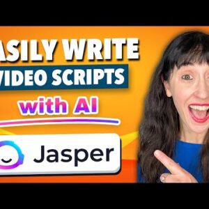 How to Easily Write Video Scripts with AI | Jasper.ai for Scriptwriting
