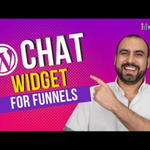 Elevate Your Funnel Strategy: Seamless GoHighLevel Chat Widget Integration on WordPress! ⛰️💡