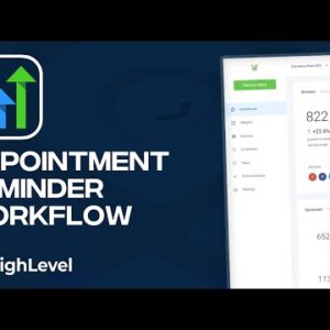 How to Create an Appointment Confirmation/Reminder Workflow in GoHighLevel