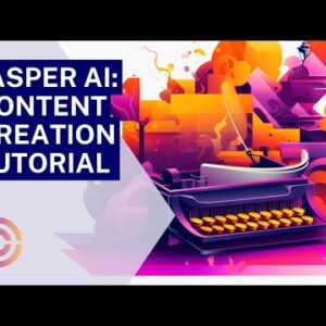Jasper AI: Content Creation & Copywriting tutorial