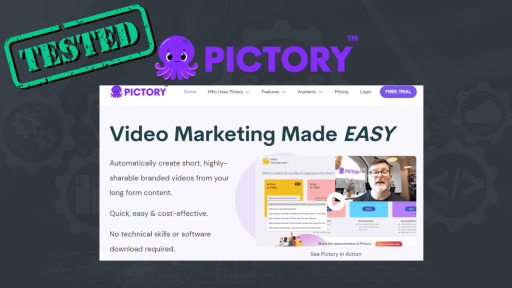 Pictory Affiliate Marketing Tools Review Introduction