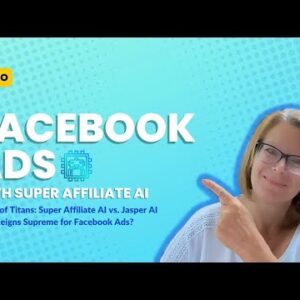 Who Reigns Supreme for Facebook Ads? Super Affiliate AI vs. Jasper AI Demo