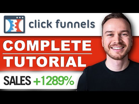 ClickFunnels Tutorial For Beginners 2023 (How To Build A Sales Funnel Step-By-Step)