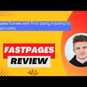 FastPages Review, Demo+Tutorial I Launch sales funnels with first-party tracking to save on ad costs