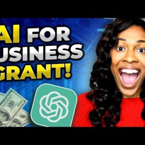 WATCH ME FILL OUT A GRANT APPLICATION WITH AI | FREE GRANT WRITER
