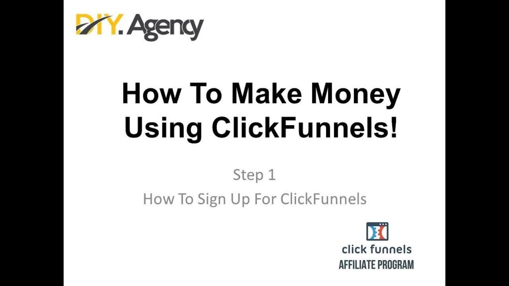 How To Sign Up For ClickFunnels - Step 1