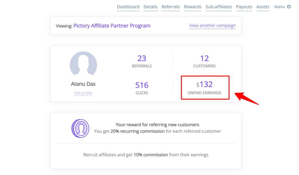 Pictory Affiliate Program: Boost Your Income through Referrals
